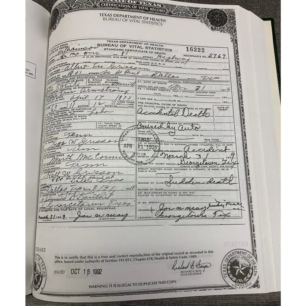 Genealogy Clayton McCormick and Family Descendents History